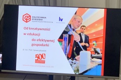 Wykłady BKWZ Sesja 179 -  wykład: OD KREATYWNOŚCI W EDUKACJI DO EFEKTYWNEJ GOSPODARKI